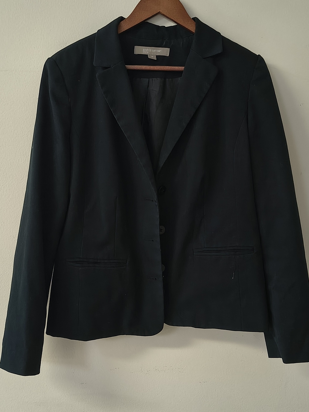 croft & barrow Black Women's Tailored Blazer